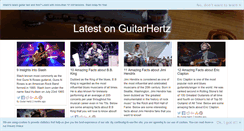 Desktop Screenshot of guitarhertz.com